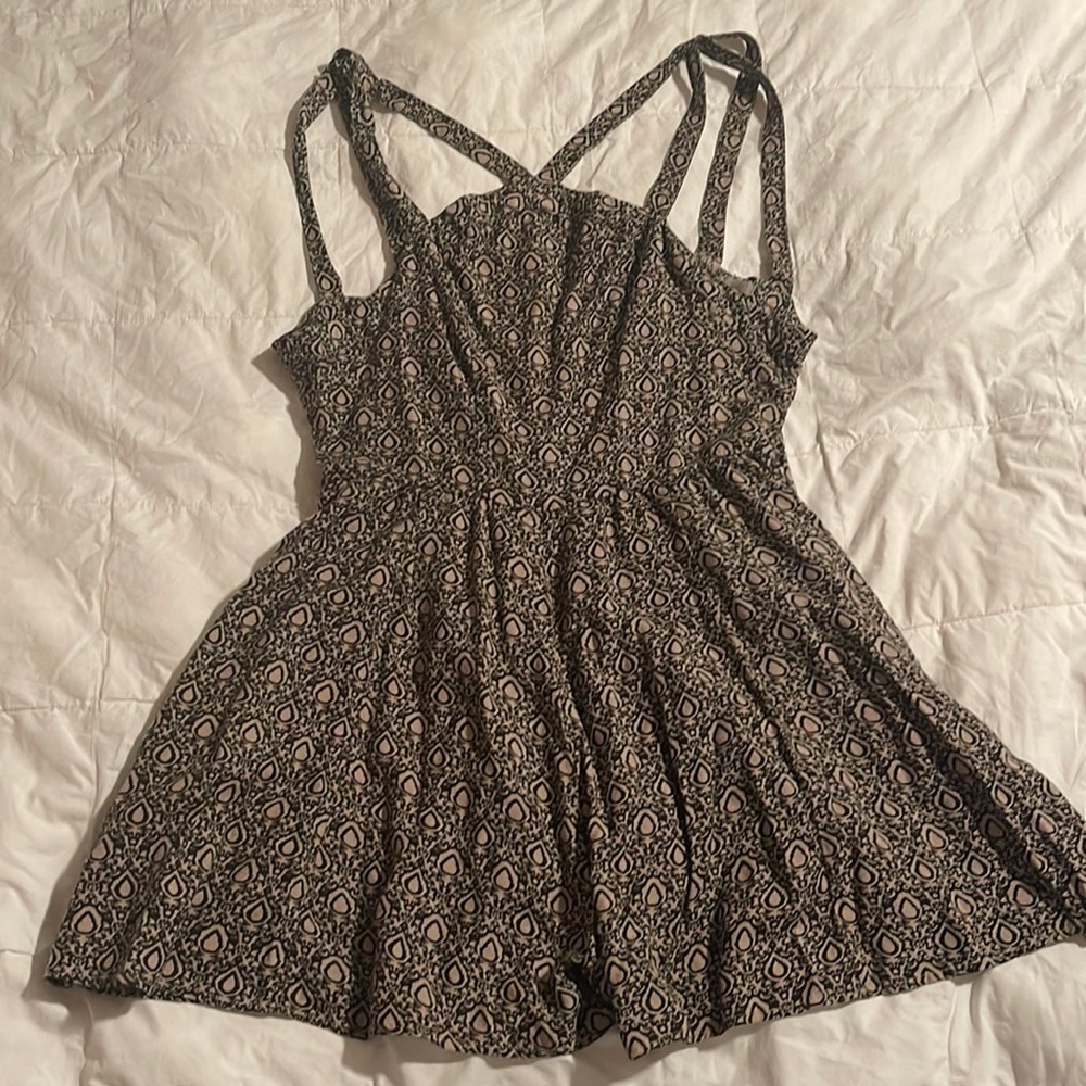 Romper with a cool print